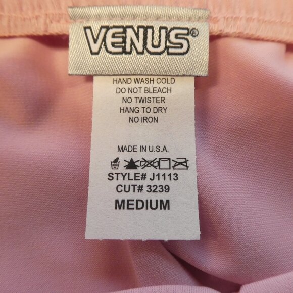 Venus Pink Ruffled Tube Top size: M - Picture 7 of 8